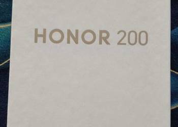 Nowy Honor 200 biały, RAM 12 GB, ROM 512GB, gwarancja 2 lata