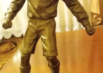 Piłkarz na podeście