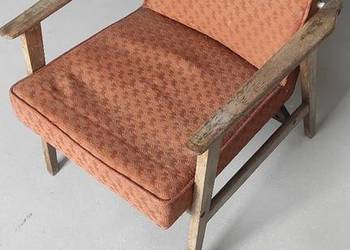 Fotel PRL Śnieżnik Śnieżka Lisek Vintage