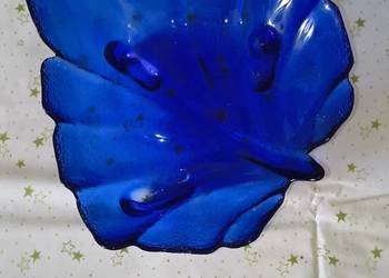 Kobaltowa patera PRL