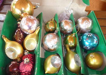 Starodawne bombki choinkowe