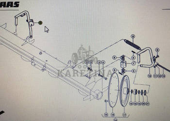 CLAAS 00 0922 271 2/CLAAS Corto ramię obrotowe