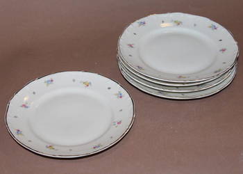 Komplet porcelanowych talerzyków Karlskrona nr 1597 FiaF