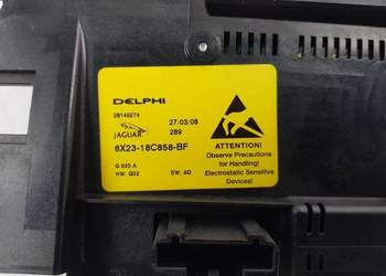 PANEL KLIMATYZACJI 8X23-18C858-BF JAGUAR XF I