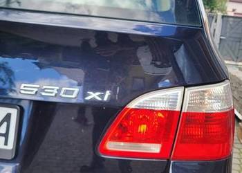 Emblemat znaczek na klapę tylną Bmw 530xi e60 / e61