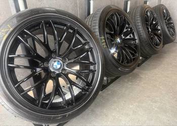 19 cali BMW F10 F11 F12 F01 F07 felgi koła komplet z oponami 5x120 ET35 8.5