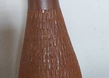 Ceramiczny wazon z okresu PRL,20 cm