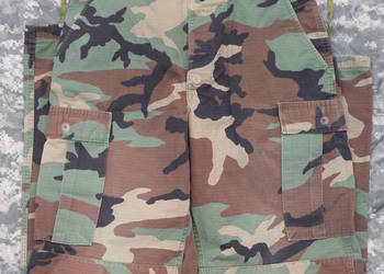Spodnie BDU woodland medium long ripstop