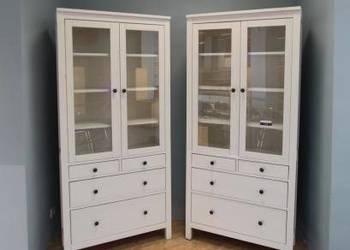 Regal IKEA LEKSVIK - HEMNES - drewno - komoda