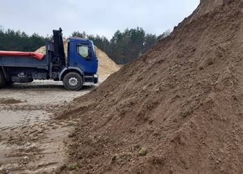 Ziemia ogrodowa piasek kopany plukany rudna wielka