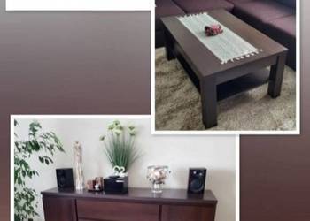 Komoda, stolik kawowy i duża półka wisząca gratis