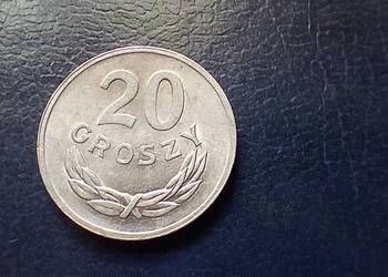 Stare monety 20 groszy 1973 PRL Polska piękna