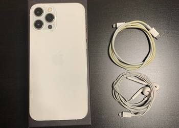 iPhone 12 Pro Max 256GB Biały | Nowa bateria 100% | Zestaw | Okazja