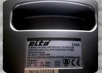 ELTA stereo 2460 odtwarzaczem.kaseta oraz radio