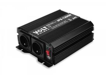 Przetwornica Volt Polska 12/24V USB 2A 300/600 W