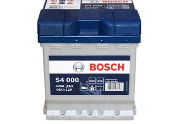 Akumulator Bosch 12V 44Ah/420A S4000 kostka Darmowa dostawa