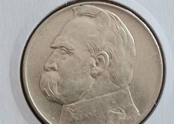 10 zł J. Piłsudski 1936 r. - nr. 4 - Bardzo ładna - oryginał