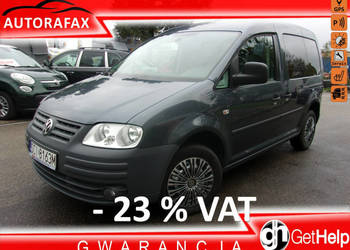 Volkswagen Caddy Klimatyzacja, Podgrz. fotele, Ele szyby, Ele lusterka, Ha…