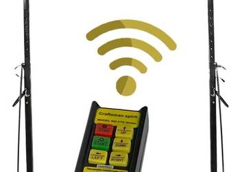 Suwnica bramowa z wciągarką bezprzewodową i wózkiem – 1000 kg, 2300 mm, 250