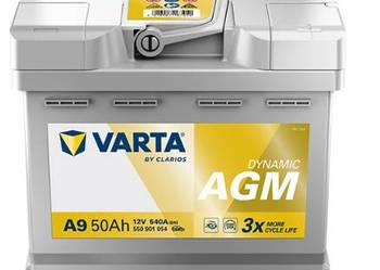 Akumulator 50Ah VARTA Silver Dynamic AGM A9 540A Chopina 1 DARMOWY DOWÓZ