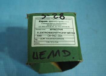 Elektromagnes S-28 AVIA ZET