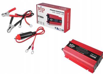PRZETWORNICA 12V/230V 1000W VIP POWER VP-1000D