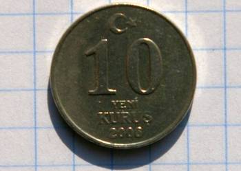 10 KURUS 2006 ROK - TURCJA