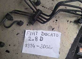 FIAT DUCATO 2,8 D przewody wtryskowe