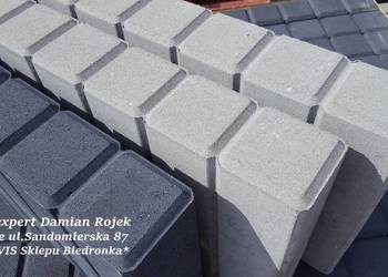 Obrzeże betonowe palisadowe gładkie LIMES palisada betonowa
