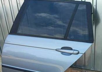 BMW E46 Drzwi Lewe Tylne Tył Silbergrau Uzbrojone, kompletne okazja