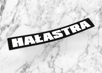 Naklejka K13 + HAŁASTRA 10 x 1,7 cm e1 e1grupa halastra #1