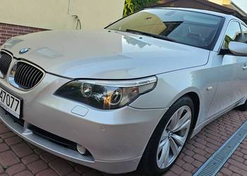 BMW Seria 5 E60/E61 3.0 LPG 258KM 2005r E60 Sedan SkóraAutomat BDB FV Sanok