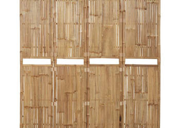 Parawan 4-panelowy bambusowy 160 x 180 cm WM-341749