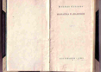 (3835) MAKATKA Z JELENIEM – BOHDAN CZESZKO
