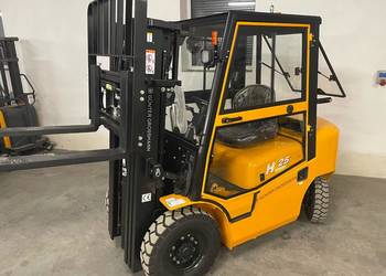 Nowy wózek widłowy 2.5T, kabina, triplex, Gunter Grossmann