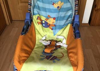 ygodny Bujaczek - Leżaczek Fisher- Price Zwierzątka