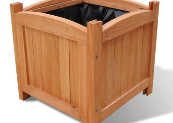 Podwyższone donice 4 szt. 30 x 30 x 30 cm WM-276010