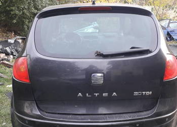 Kompletna tylna klapa Seat Altea L59N bez korozji