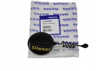 VOLVO C30 C70 korek wlewu paliwa diesel uchwyt OE