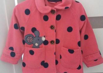 Next wiosenny płaszczyk w kropki r. 18-24m