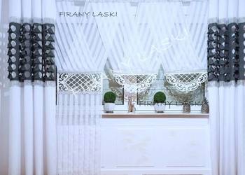 Panel 120x130 Ażury Ekrany Firana Firany gotowe firanki balk