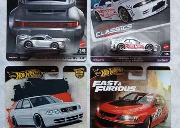 Hot Wheels Premium Porsche Audi Nissan Skyline GT-R Mitsubishi stan perfekc