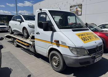 Mercedes Sprinter laweta pomoc drogowa