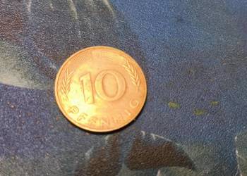 Moneta Niemiecka 10 pfennig 1976,1980