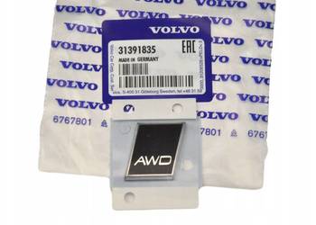 VOLVO S80 V70 XC70 AWD emblemat na tylna klape OE 31391835