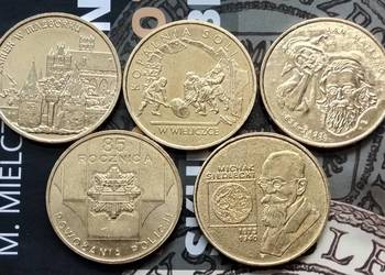 2 zł GN kopalnia soli, Matejko, Siedlecki, zamek Malbork, powołanie Policji