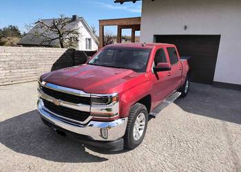 Chevrolet Silverado - Bezwypadkowy - LPG - 4x4 - HAK 4128kg - 6os.