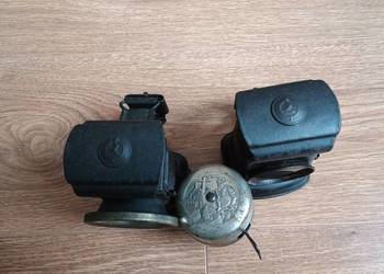 Lampy dzwonek -rower antyk zabytkowy