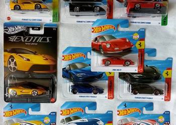 Hot Wheels zestaw Ferrari,stan modeli BDB
