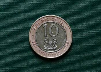 KENIA - 10 szylingów, 2010r